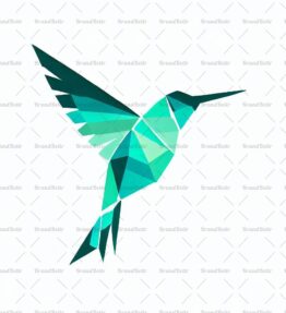 Geometrischer Kolibri